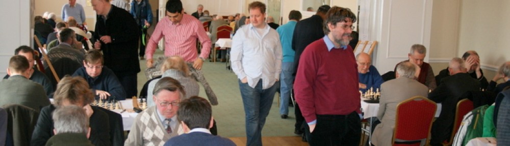 Competing in the West of England Chess Congress, 2013